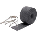 Exhaust Wrap & Locking Ties Kit Black 2" x 25' by DEI