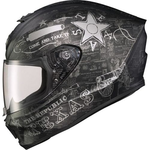 Exo-R420 Full-Face Helmet Lone Star by Scorpion Exo 42-1707 Full Face Helmet