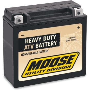 Parts Unlimited Drop Ship Battery Factory-Activated AGM Maintenance-Free Battery YTX20HL by Moose Utility MOOM720BH