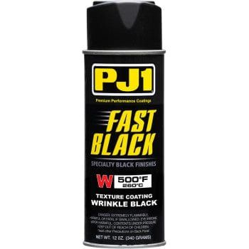 Fast Black High Temperature Wrinkle-Finish Spray Paint by PJ1 16-WKL Hi Temp Paint