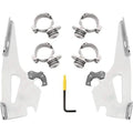 Fat/Slim Quick Change Windshield Mount Kit Polished by Memphis Shades