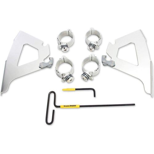 Fats/Slims No-Tool Trigger-Lock Windshield Mounting Kit by Memphis Shades