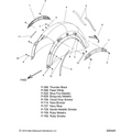 Fender, Rear,Brgndy by Polaris
