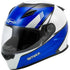 Western Powersports Drop Ship Full Face Helmet XS / White/Blue FF-49 Full-Face Deflect Helmet by Gmax 72-5752XS