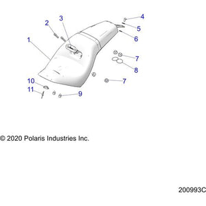 Film by Polaris 5814001 OEM Hardware