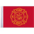 Parts Unlimited Specialty Flag Firefighter Flag - 10" x 15" by Pro Pad FLG-FIRF15