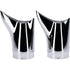 Fish Tail Exhaust Tips - Chrome by Polaris