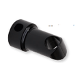 Flag Mount Base - 5/8" Round Vertical Mount Black by Pro Pad