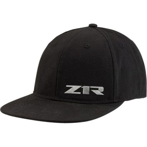 Parts Unlimited Hat One Size / Black/Gray Flat Brim Hat by Z1R 2501-3118