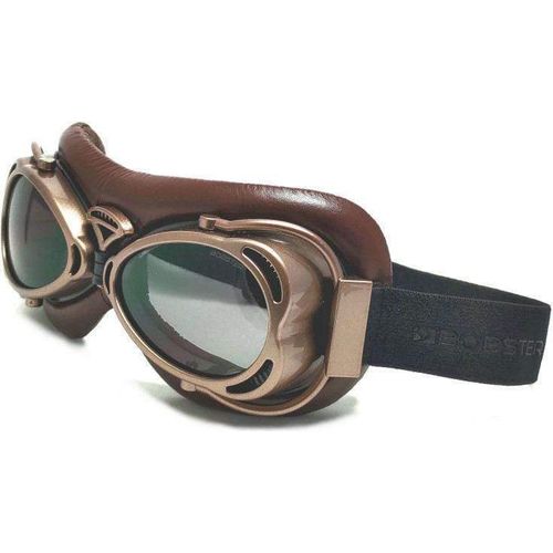 Western Powersports Goggles Flight Goggle Antique Brown Smoke Lens by Bobster BFLG002