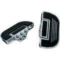 Premium Style Folding Floorboards Chrome by Kuryakyn