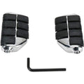 Footpegs Dually ISO Pegs w/o Adapters Chrome by Kuryakyn