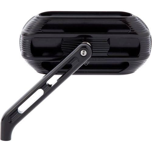 Forged Sidekick Mirror LEFT - Black by Arlen Ness 510-000 Perch Mount Mirrors
