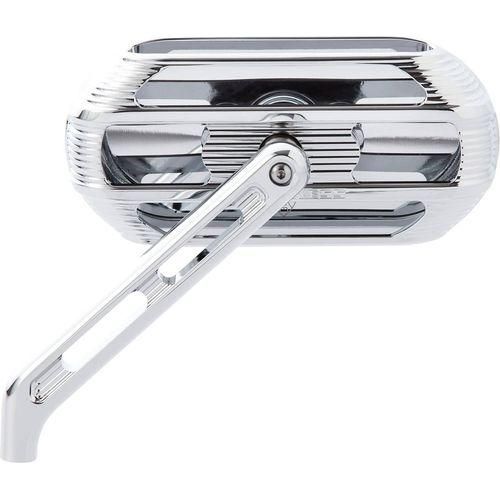 Forged Sidekick Mirror LEFT - Chrome by Arlen Ness 510-001 Perch Mount Mirrors