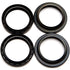 Parts Unlimited Fork Seals Fork & Dust Seal Wiper Kit 45mm by MOOSE RACING 56-149