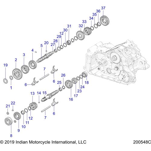 Fork, Shift by Polaris 5138520 OEM Hardware