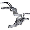 Forward Control Kit Slotted Chrome by Accutronix