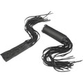 Fringed Leather Grip Covers for Rubber Grips by Drag Specialties