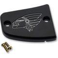 Front Master Cylinder Cover Warrior Black by Joker Machine