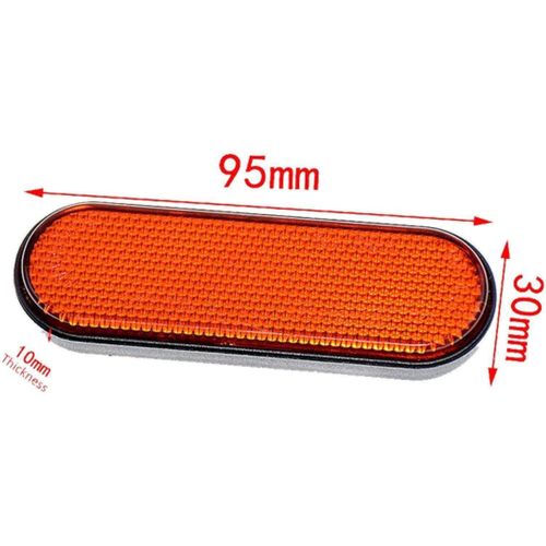 Off Road Express Reflector Front Reflector Amber OEM by Polaris 5434552