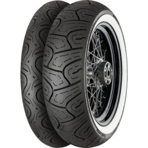 Parts Unlimited Drop Ship Tire Front Tire 130/70-18  63H ContiLegend Whitewall by Continental 02403020000