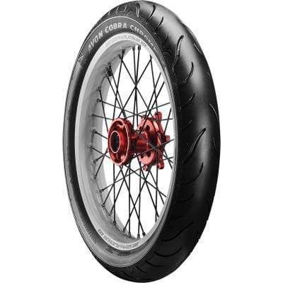 Parts Unlimited Drop Ship Tire Front Tire - AV91 - 130/70R18 63H by Avon Tire 4120013