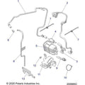 Fuel System, Evap System, Cali./Intl - 2021 Indian Scout 1200
