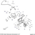 Fuel System, Fuel Clam Shell/Throttle Body All Options - 2022 Indian Chief Bobber Dark Horse 116