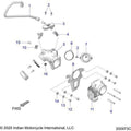 Fuel System, Fuel Clam Shell/Throttle Body All Options - 2022 Indian Roadmaster Premium
