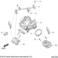 Fuel System, Fuel Rail/Throttle Body All Options - 2022 Indian Challenger Dark Horse