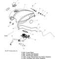 Fuel System, Fuel Tank - 2012 Victory Cross Roads All Options - V12Bw36/Ew36
