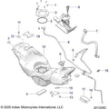 Fuel System, Fuel Tank Asm - 2022 Indian Ftr 1200 Rally
