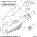 Fuel System, Fuel Tank Asm. All Options - 2020 Indian Challenger Base/Limited