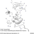 Fuel System, Fuel Tank Asm. All Options - 2020 Indian Springfield Limited