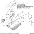 Fuel System, Fuel Tank Asm. All Options - 2021 Indian Challenger Dark Horse