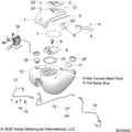 Fuel System, Fuel Tank Asm. All Options - 2021 Indian Chieftain Premium