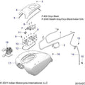 Fuel System, Fuel Tank Asm. All Options - 2022 Indian Challenger Elite