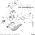 Fuel System, Fuel Tank Asm. All Options - 2022 Indian Challenger Limited