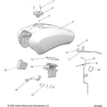 Fuel System, Fuel Tank Asm. All Options - 2022 Indian Scout Bobber Sixty