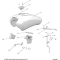 Fuel System, Fuel Tank Asm. All Options - 2022 Indian Scout Rogue Sixty