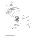 Fuel System, Fuel Tank Asm. N18msa11/Msb11 All Options - 2018 Indian Scout Sixty