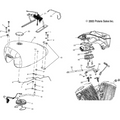 Fuel System, Fuel Tank, Lines And Throttle Body - 2004 Victory Ca Touring Cruiser All Options - V04Tb16
