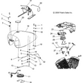 Fuel System, Fuel Tank, Lines And Throttle Body - 2005 Victory Ca Touring Cruiser All Options - V05Tb16