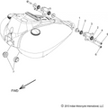 Fuel System, Fuel Tank Mounting All Options - 2014 Indian Chief Classic/Chief Vintage/Chieftain