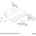 Fuel System, Fuel Tank Mounting All Options - 2021 Indian Challenger Limited