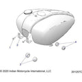 Fuel System, Fuel Tank Mounting All Options - 2022 Indian Chief 111