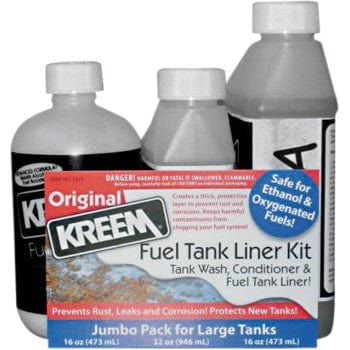 Parts Unlimited Washing Fuel Tank Liner and Tank Prep Combo by Kreem 1215