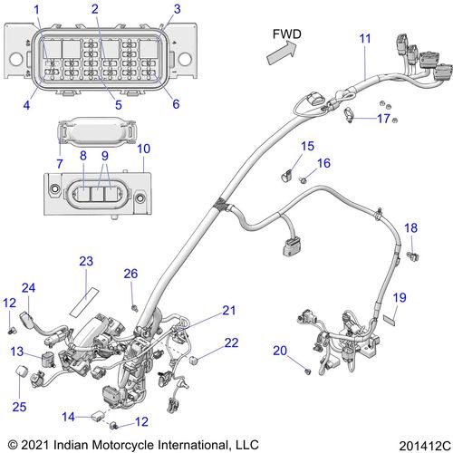 Fusebox Jcase Speed Clips by Polaris 4016551 Fuse Block