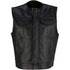 Parts Unlimited Drop Ship Vest SM / Leather Black Ganja Vest by Z1R 2830-0475