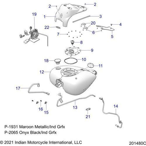 Gasket-Charge Port by Polaris 5815146 OEM Hardware